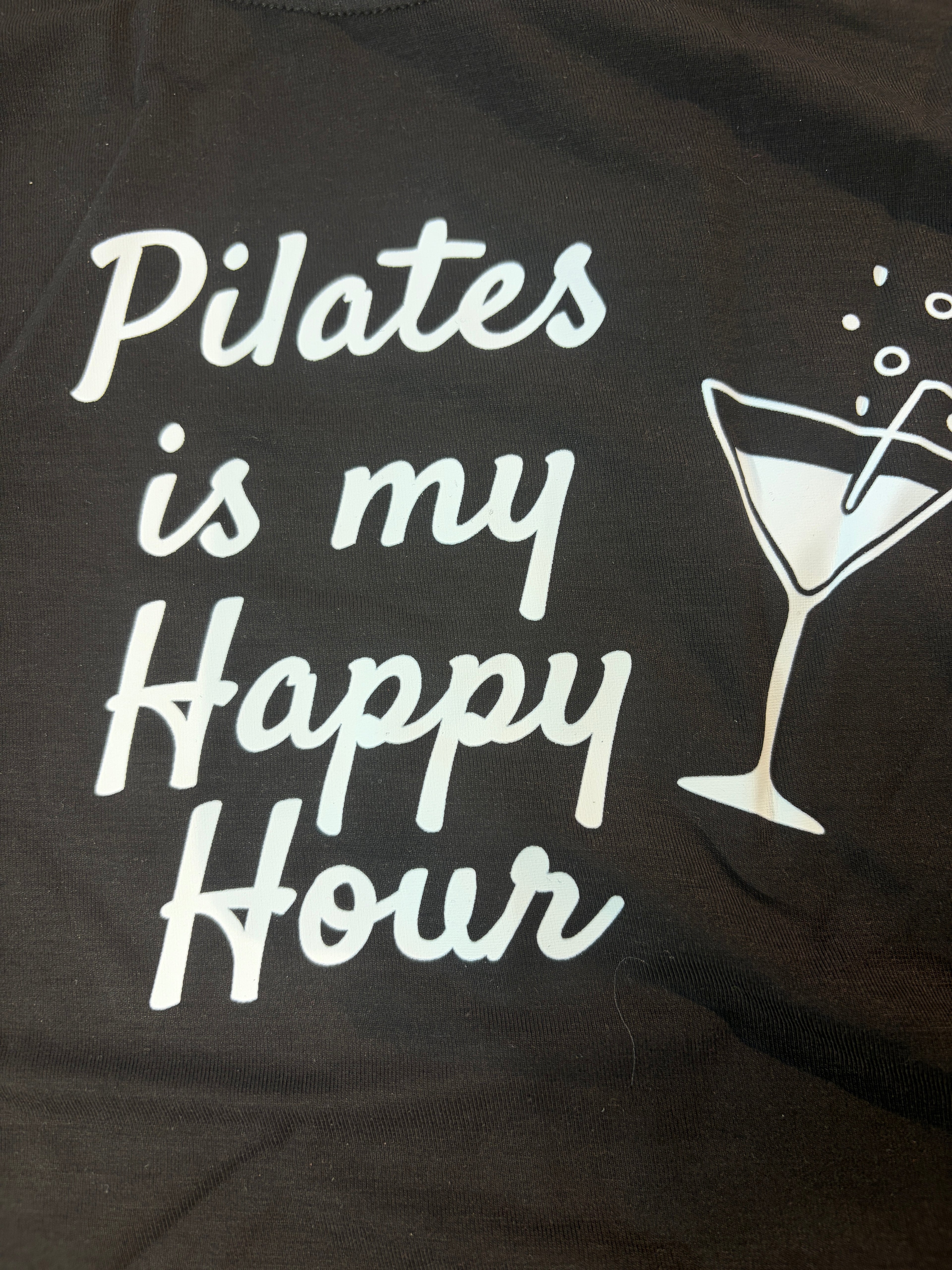 Pilates Is My Happy Hour Lyocell Tee