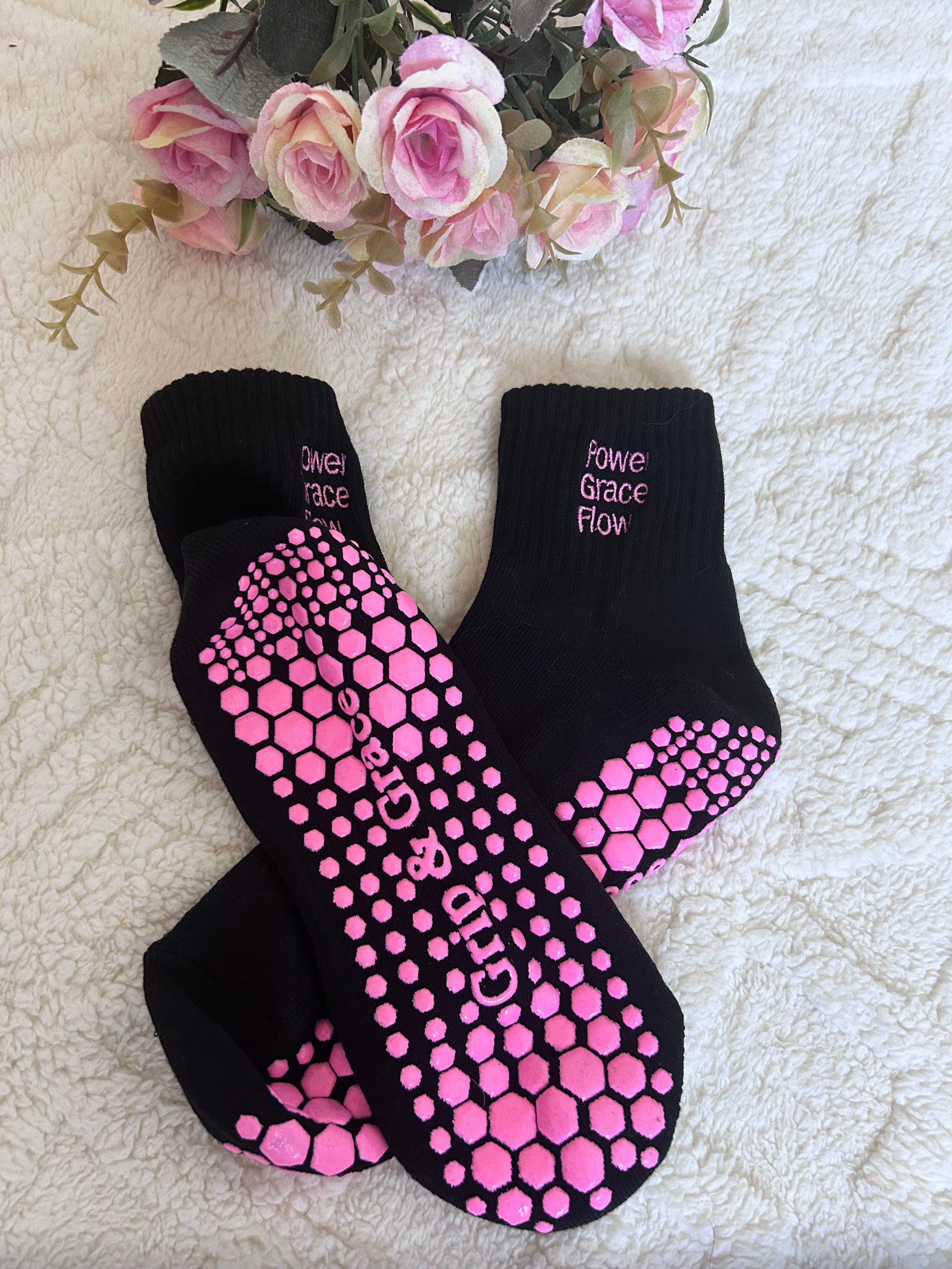 Power • Grace • Flow Grip Socks