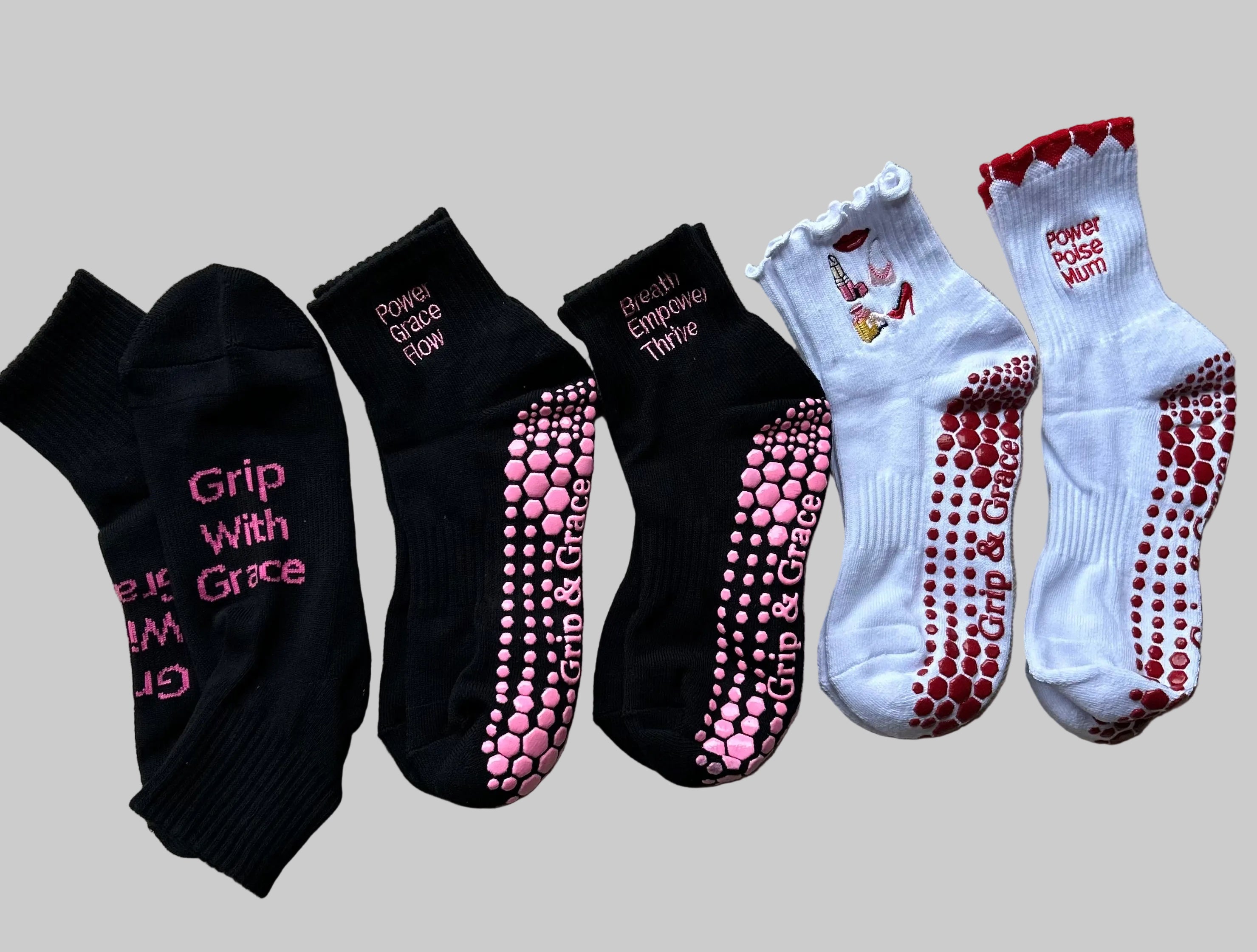 Grip socks (5 pairs pack)