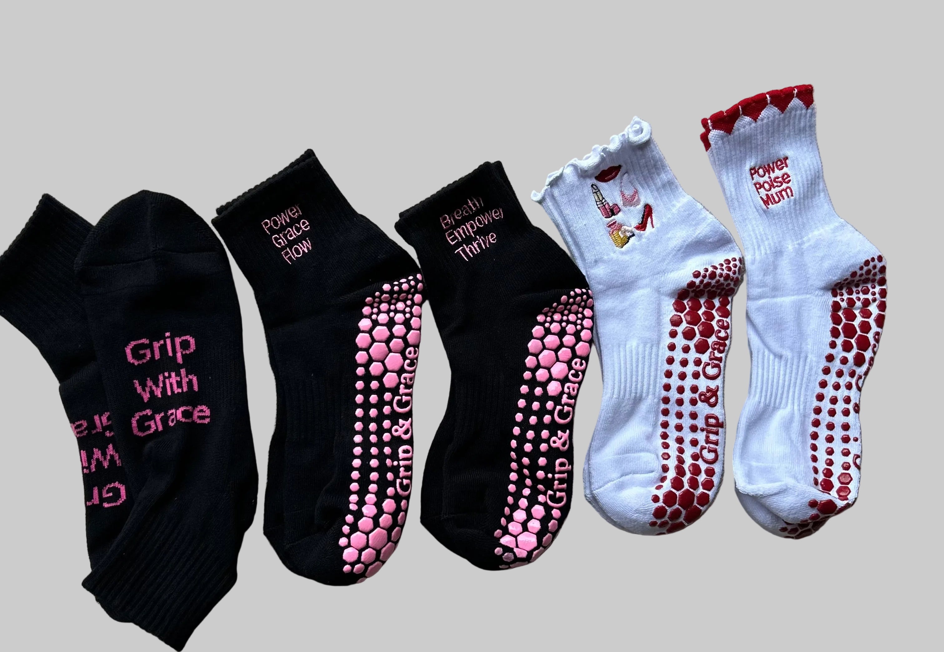 Grip socks (5 pairs pack)