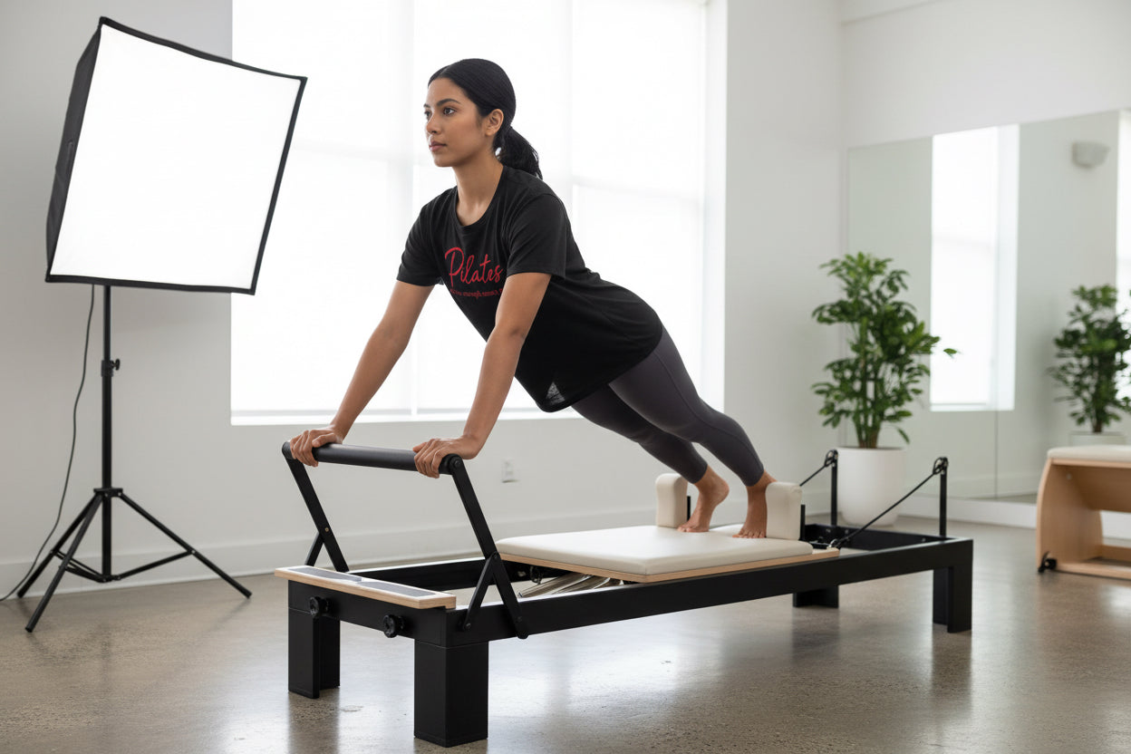 Women's Pilates Lyocell Tee – Breathable Activewear Top for Studio