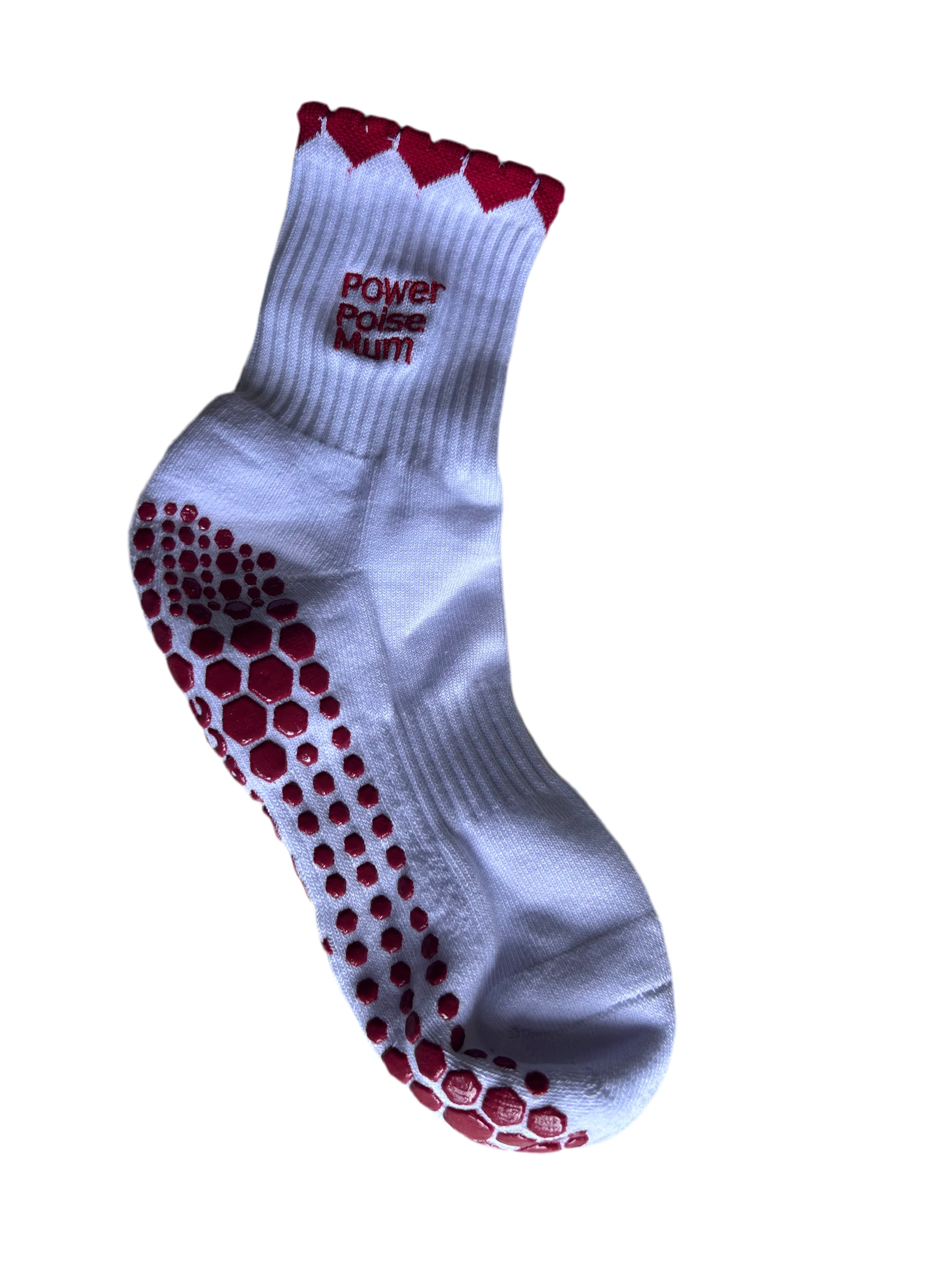 Power Poise Mum Grip Socks