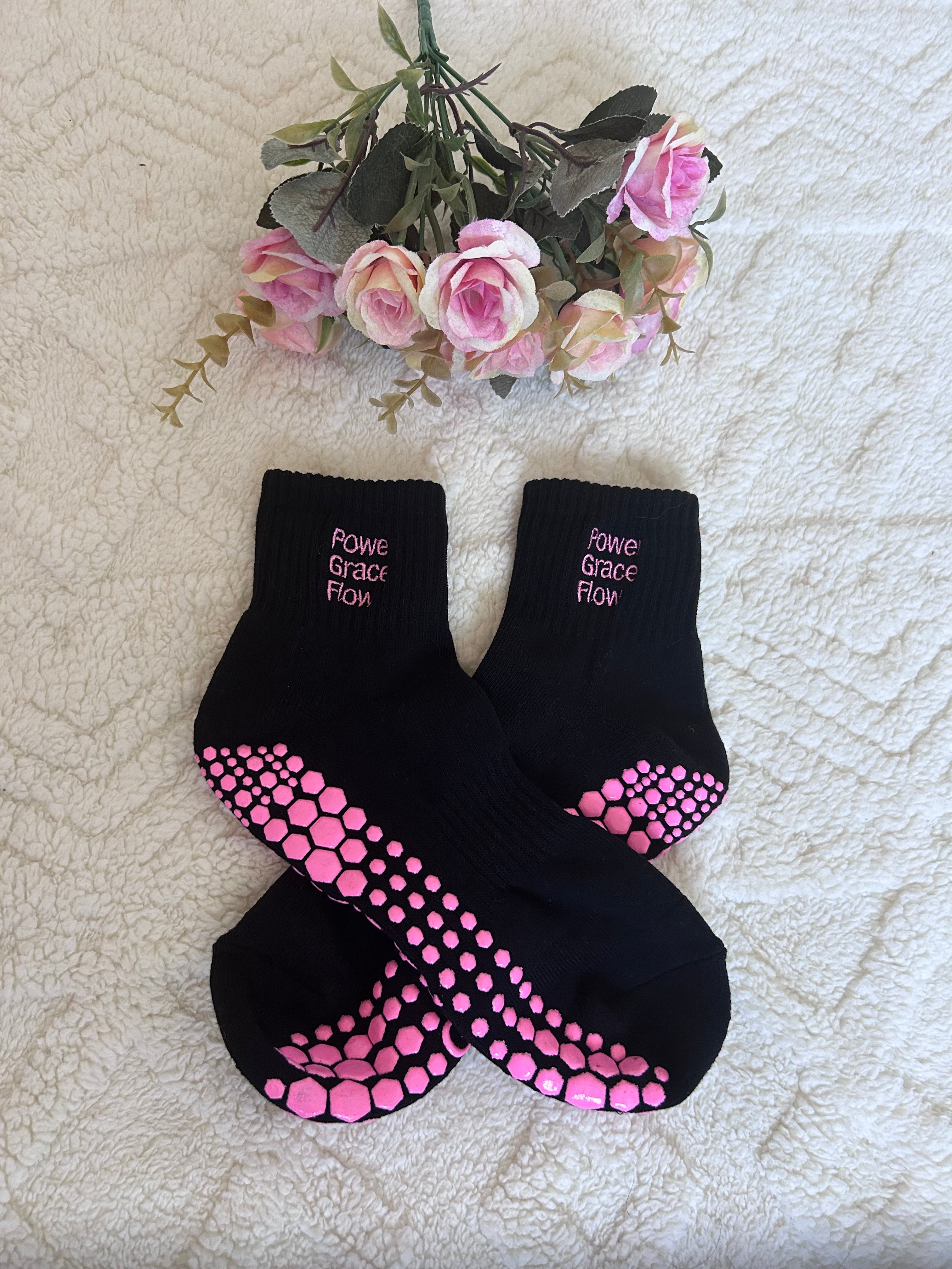 Power • Grace • Flow Grip Socks