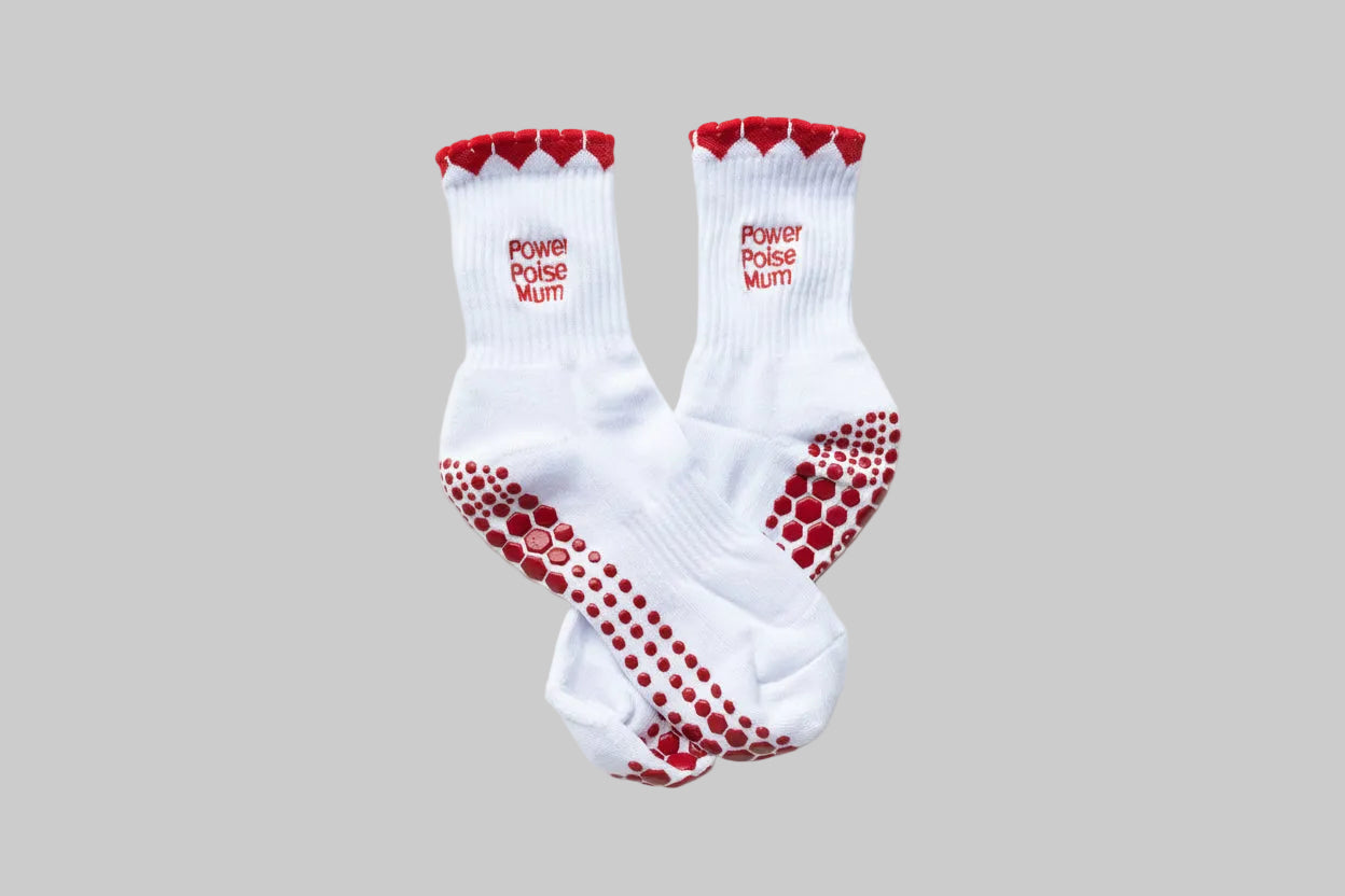 Power Poise Mum Grip Socks