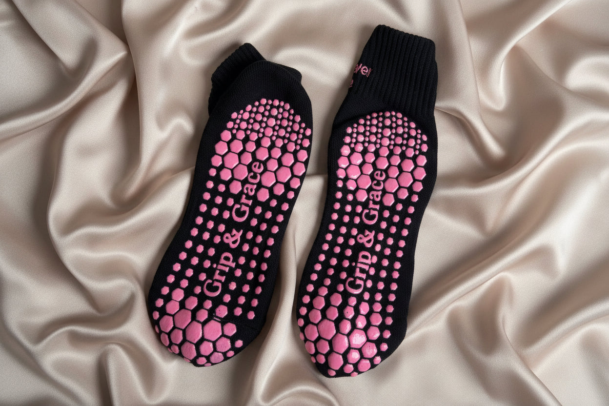 Non-Slip Pilates Grip Socks – Reformer Socks for Women