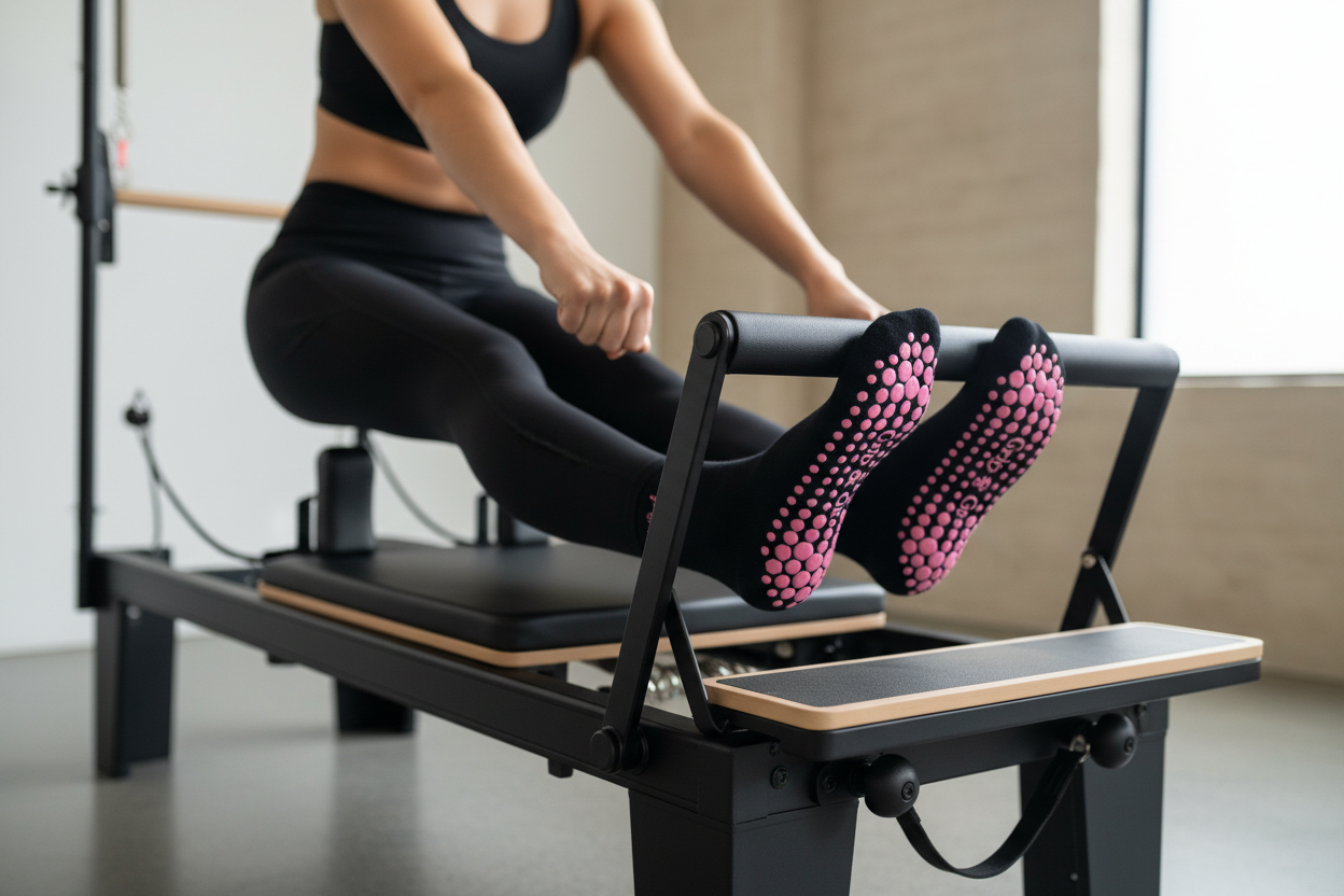 Non-Slip Pilates Grip Socks – Reformer Socks for Women