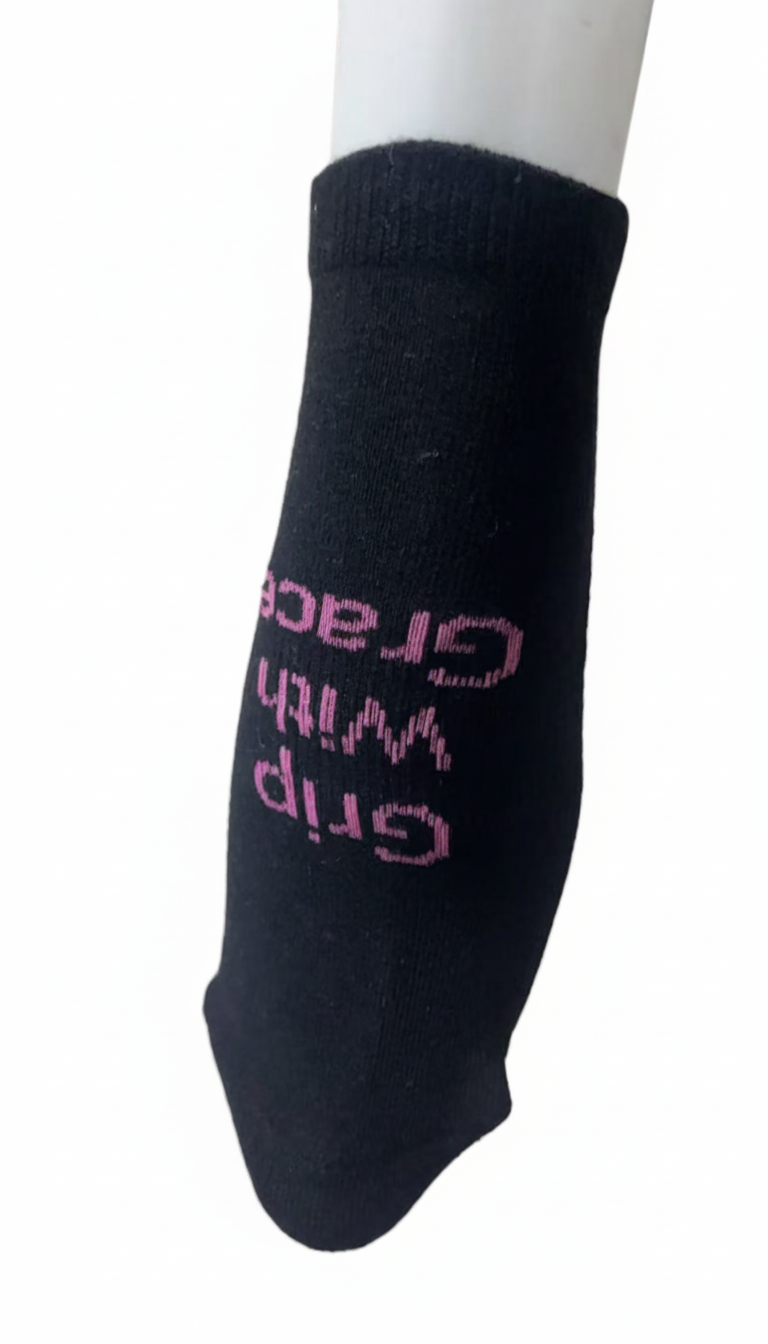 "Grip with Grace™ Pilates Socks – Non-Slip Performance Grip for Reformer &amp; Mat"