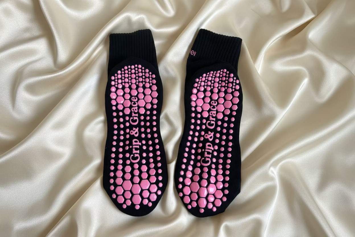 Non-Slip Pilates Grip Socks – Reformer Socks for Women