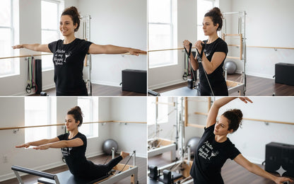 Lyocell Pilates T-Shirt – Soft Activewear Tee for Reformer & Studio