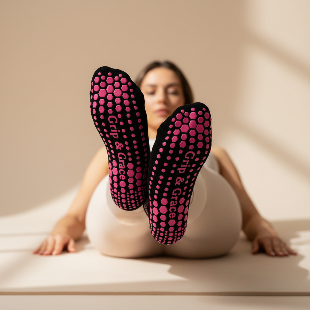 Grip & Grace Socks - Woman Sole View