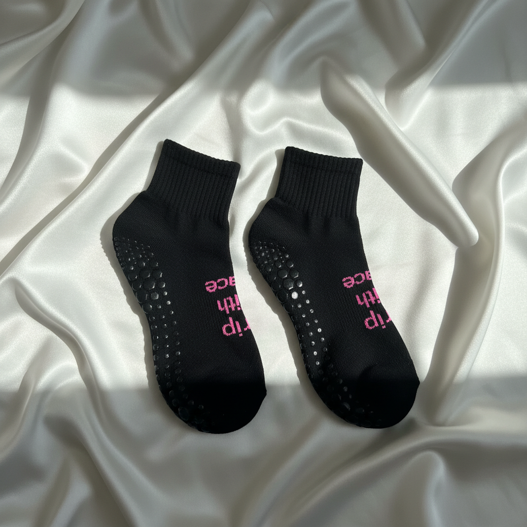 Grip with Grace - Silk Flat Lay