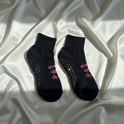 Grip with Grace - Silk Flat Lay