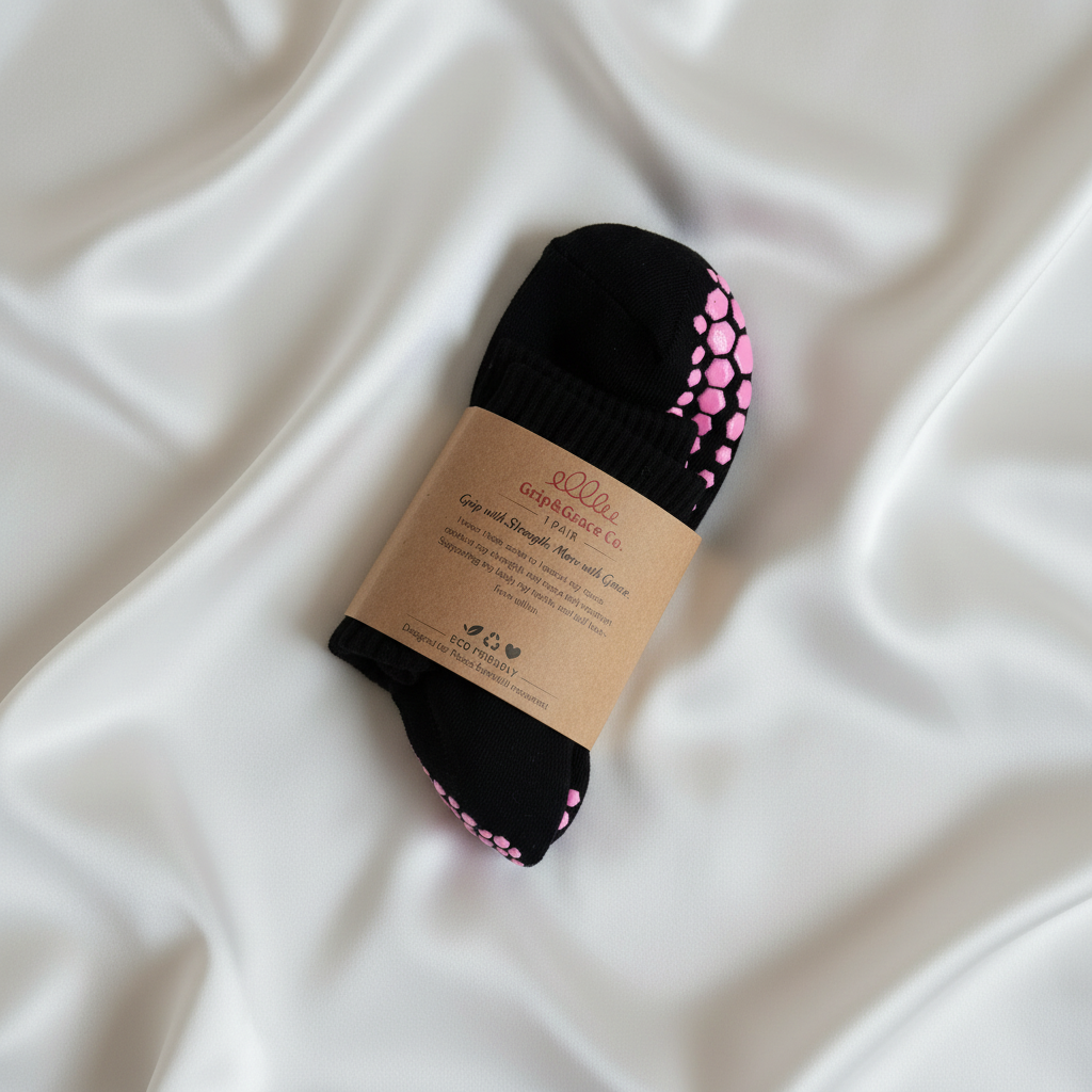 Power Grace Flow Socks - Packaged on Silk