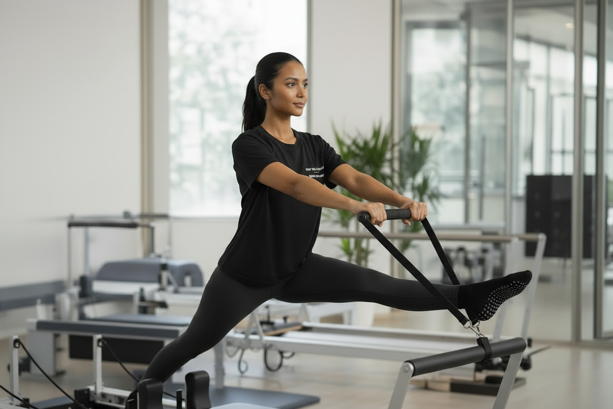 Lyocell Pilates & Yoga T-Shirt – Soft Breathable Activewear for Women