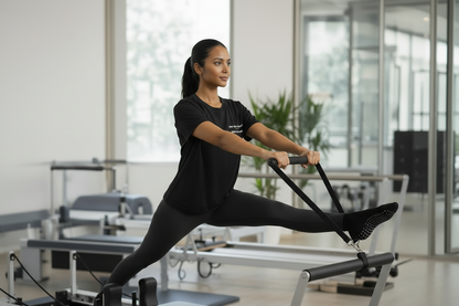 Lyocell Pilates & Yoga T-Shirt – Soft Breathable Activewear for Women